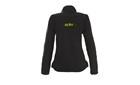 Softshell jacket with logo in black Lady